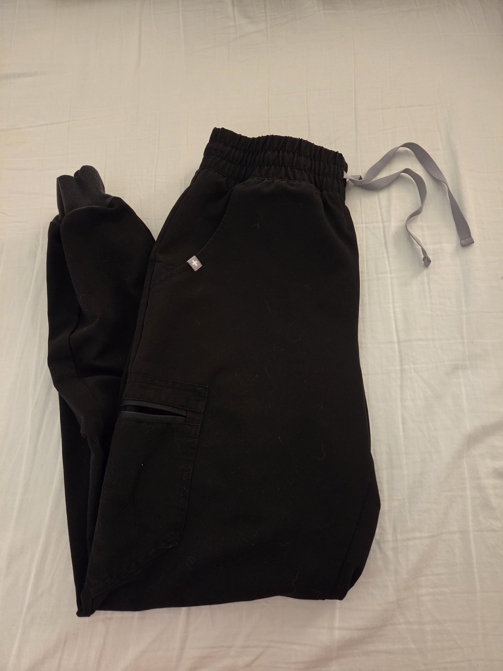 Figs Black Joggers